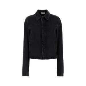 Rier Women Black Denim Jacket